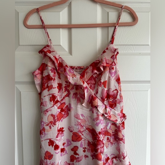 Jopra Pink Floral Wedding Guest Dress. Size Medium. NWT. - Picture 3 of 4